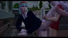 كما أنه يمارس الجنس مع امرأة ليرى كيف هي